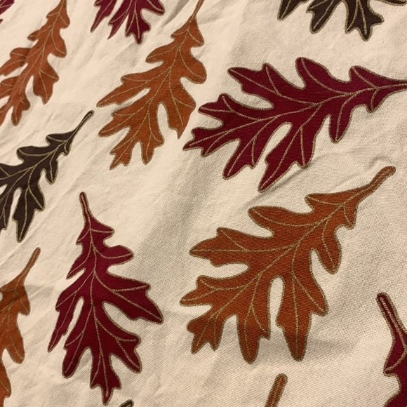 Fall autumn September Leaf Pattern‎ Maple Foliage Nature Multicolor tablecloth - Picture 5 of 9